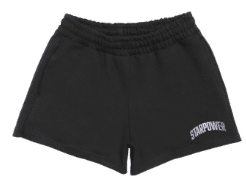 SP- 26 Fleece Shorts Black